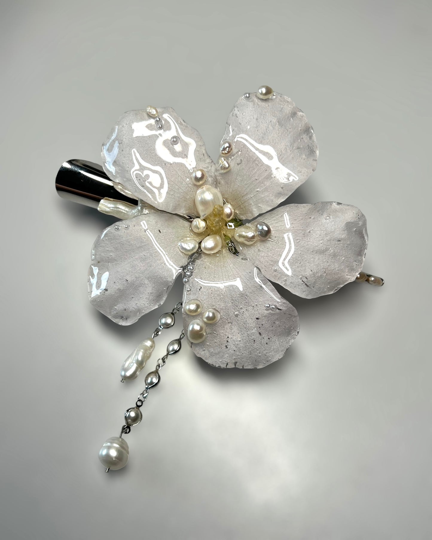 Glooming Hibiscus - Hair Pin