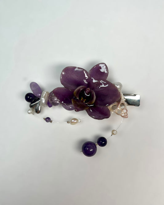 Soak me in Purple - Hair Pin