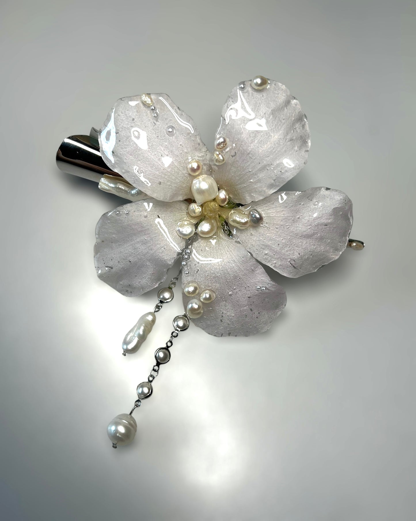 Glooming Hibiscus - Hair Pin